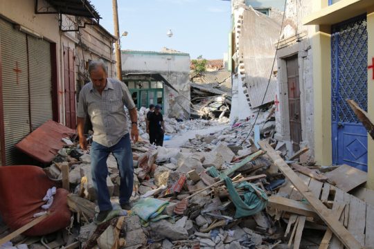 seismos vrisa lesvos 2017